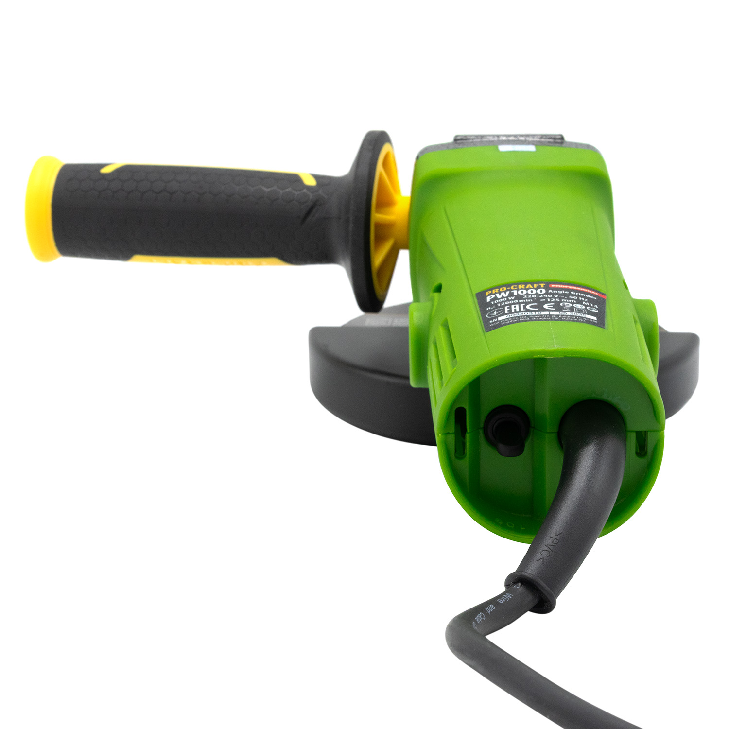 Кутошліфувальна машина Procraft PW1000 125 мм - 11