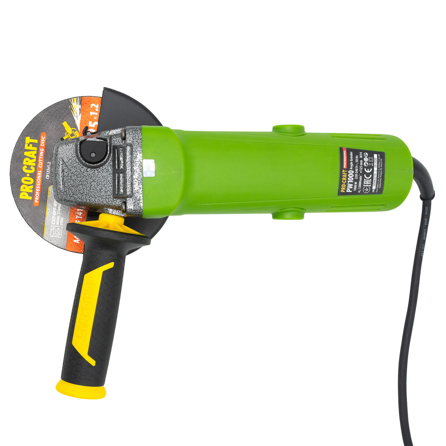 Кутошліфувальна машина Procraft PW1000 125 мм - 5