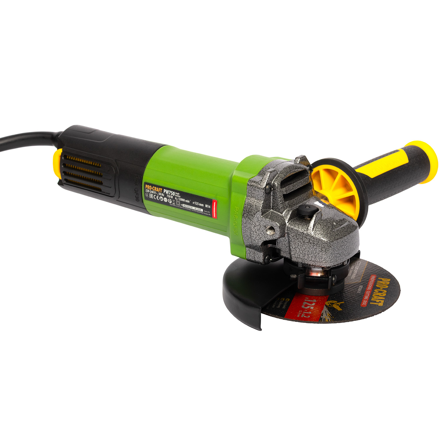 Кутошліфувальна машина Procraft PW750 125 мм - 5