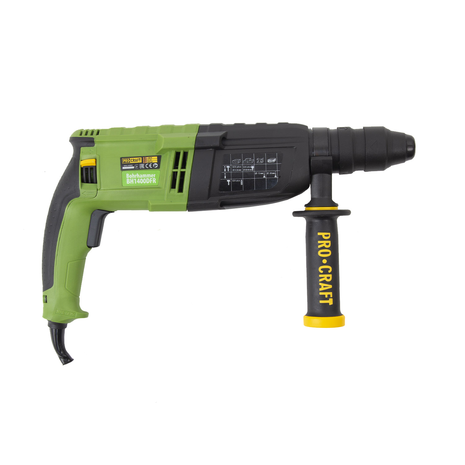 Перфоратор Procraft BH1400DFR - 4