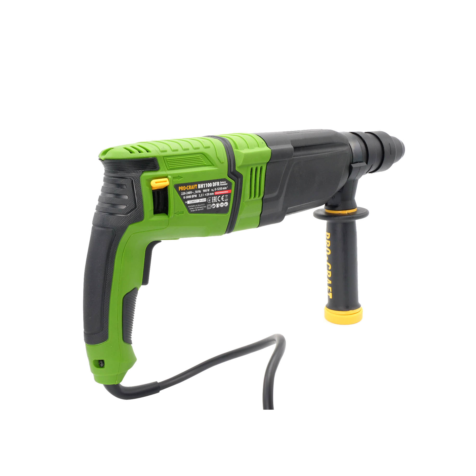 Перфоратор Procraft BH1100DFR - 5