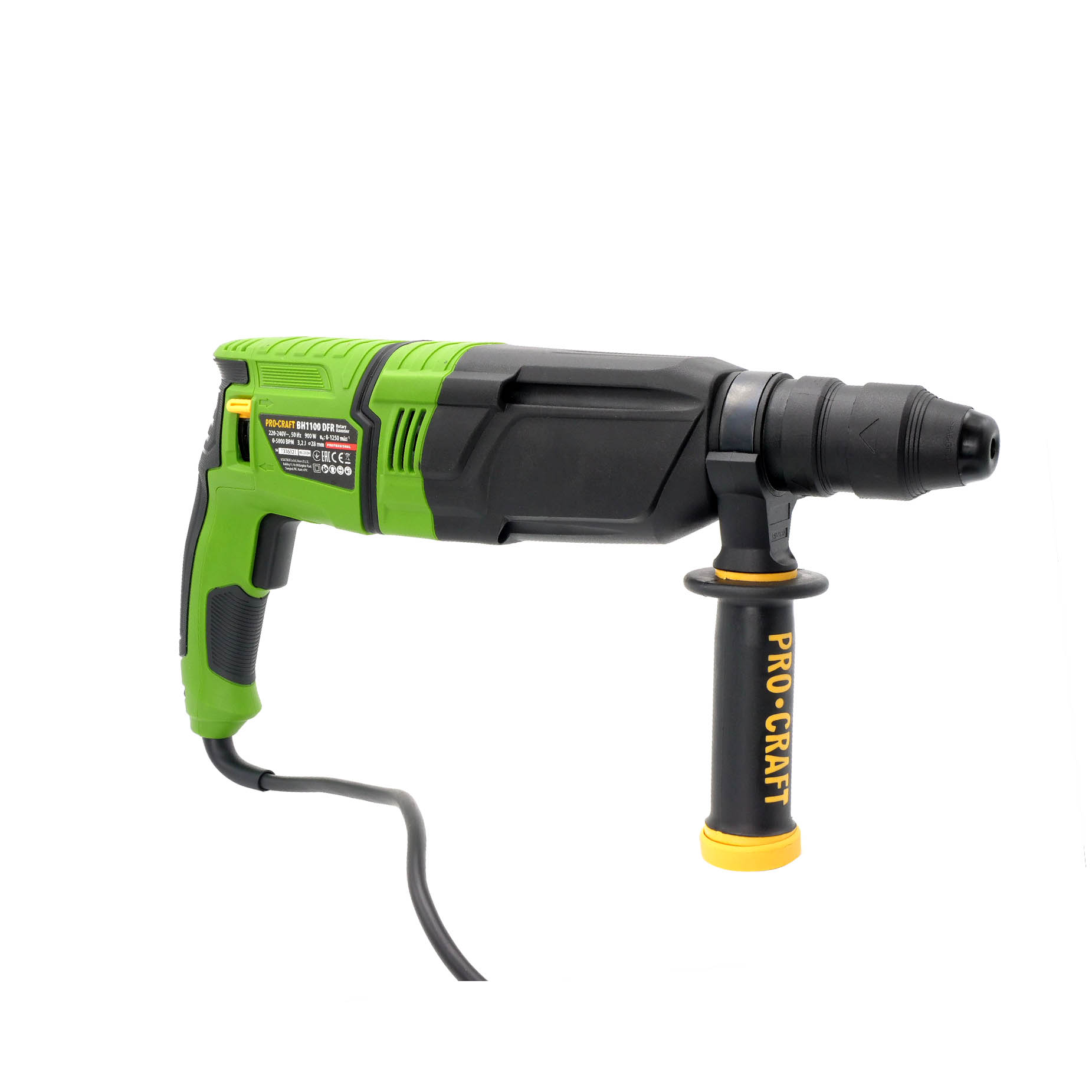 Перфоратор Procraft BH1100DFR - 6