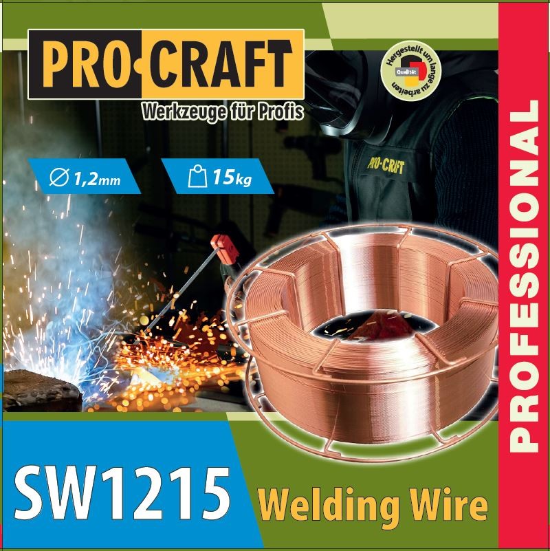 Зварювальний дріт Procraft SW1215 1.2 мм 15 кг - 4
