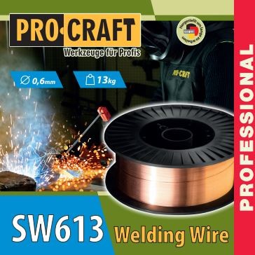 Зварювальний дріт Procraft SW613 0.6 мм 13 кг - 4