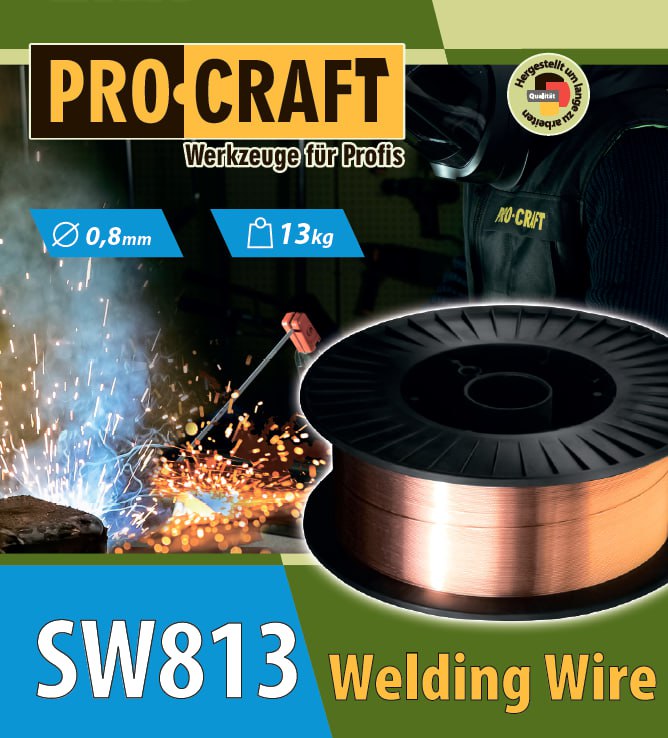 Зварювальний дріт Procraft SW813 0.8 мм 13 кг - 2